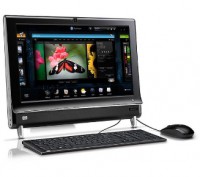 Computador HP TouchSmart 300-1115pt AMD Dual Core 2.7GHz 