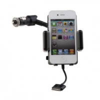 Kit mãos livresFm kit carregador isqueiro transmissor/IPHONE